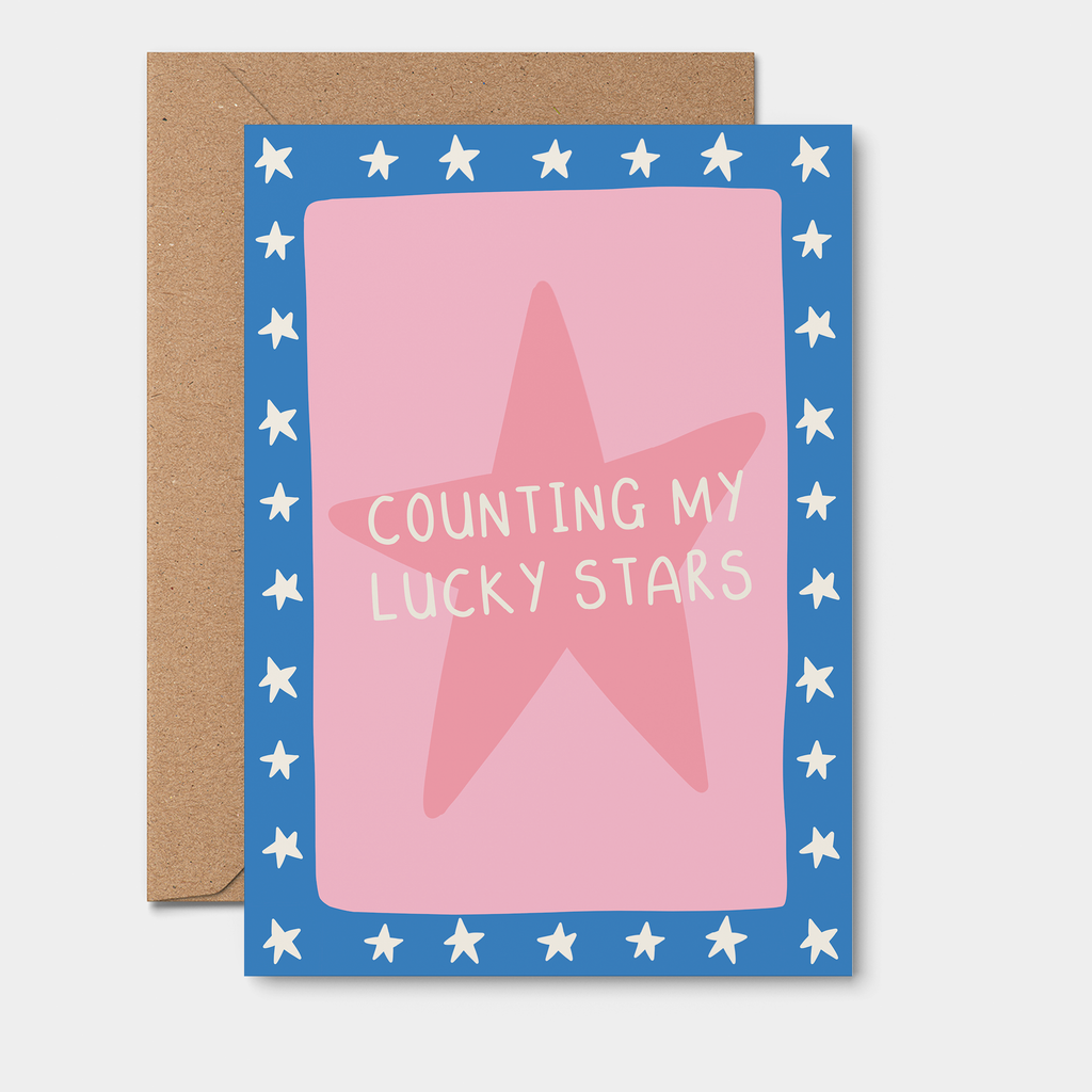 Counting My Lucky Stars | Appreciation Card