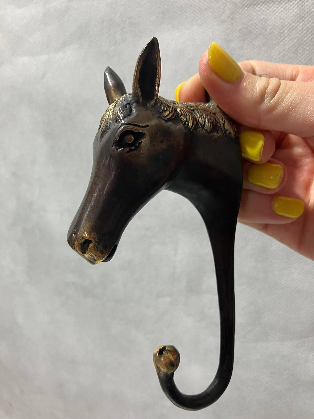 Gold Horse Wall Hook