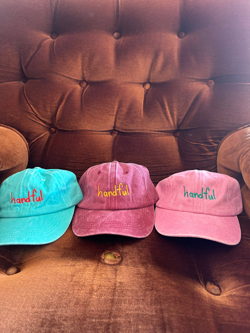 Handful Kids Cap: Cherry w/ Cream