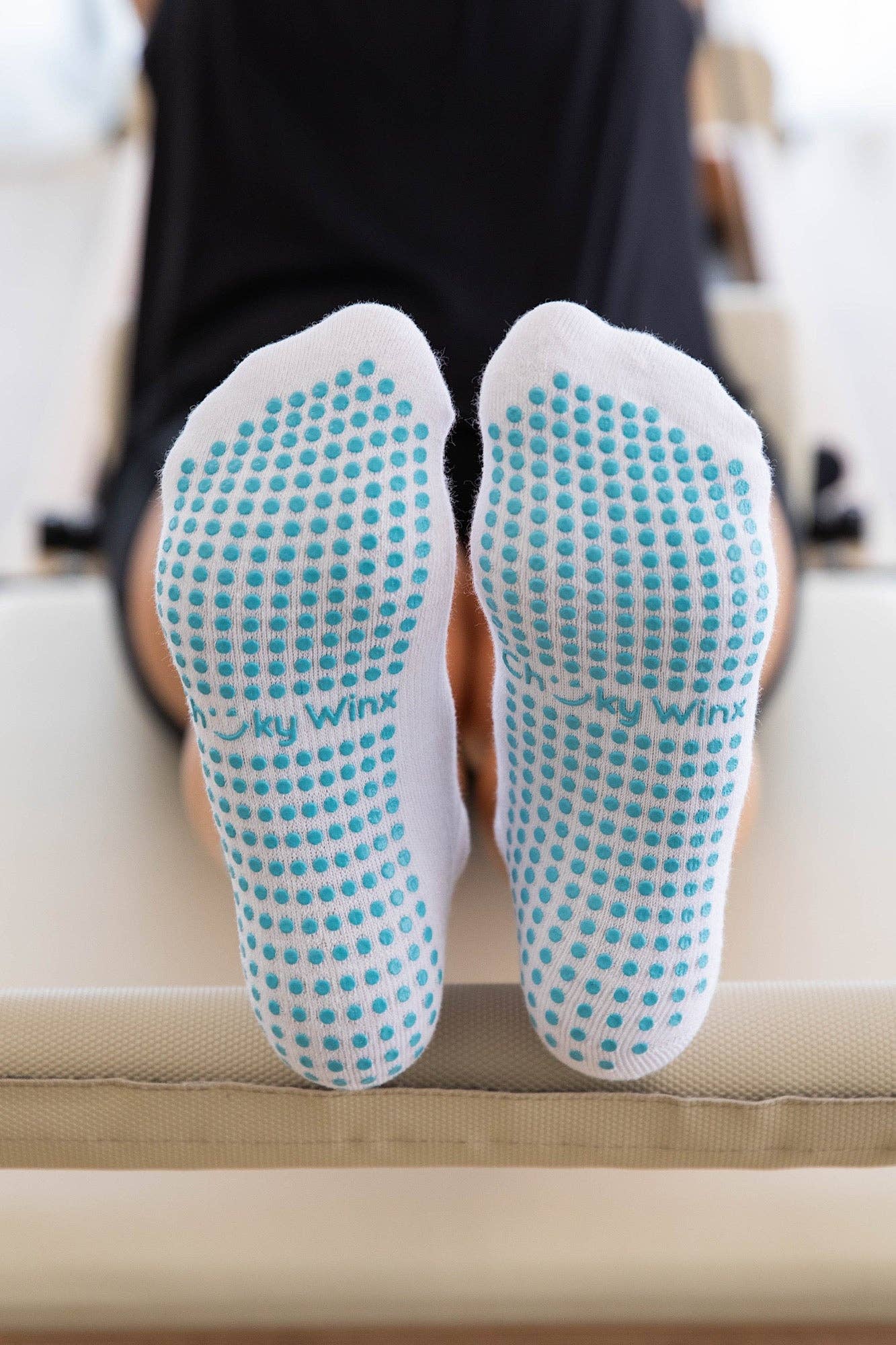 Amalfi Lemon Grip Socks: Medium EU 38-44