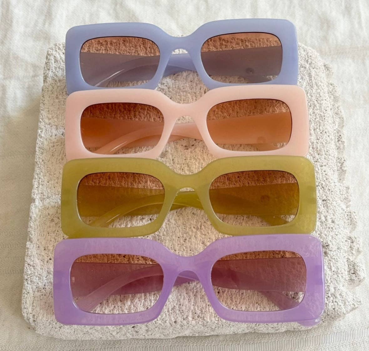 Happy Hour Sunglasses - Blue