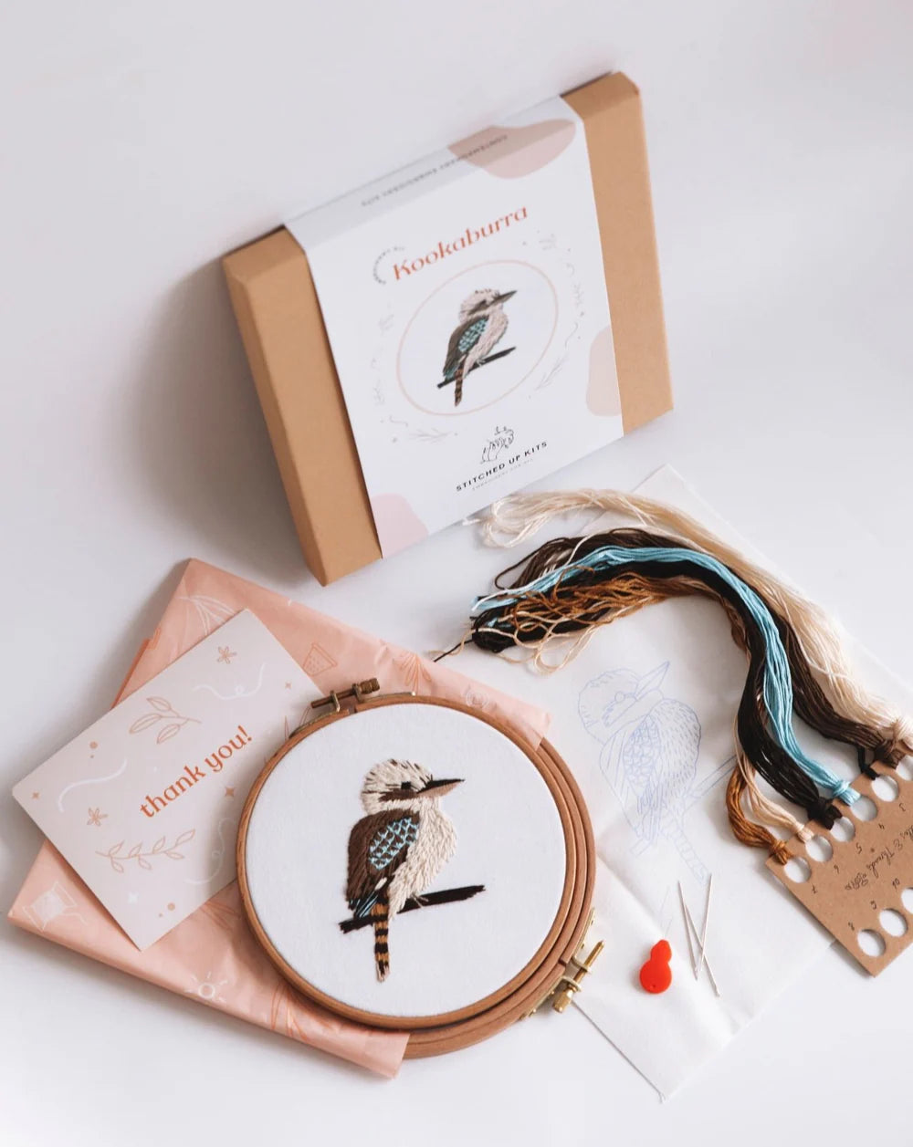 Kookaburra Embroidery Kit