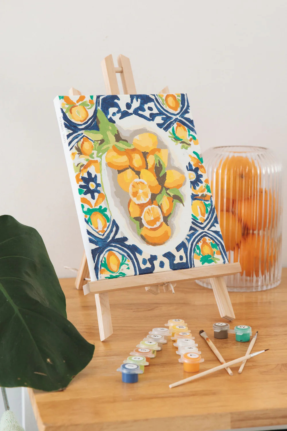 Amalfi Lemons (Mini) Paint by Numbers Kit