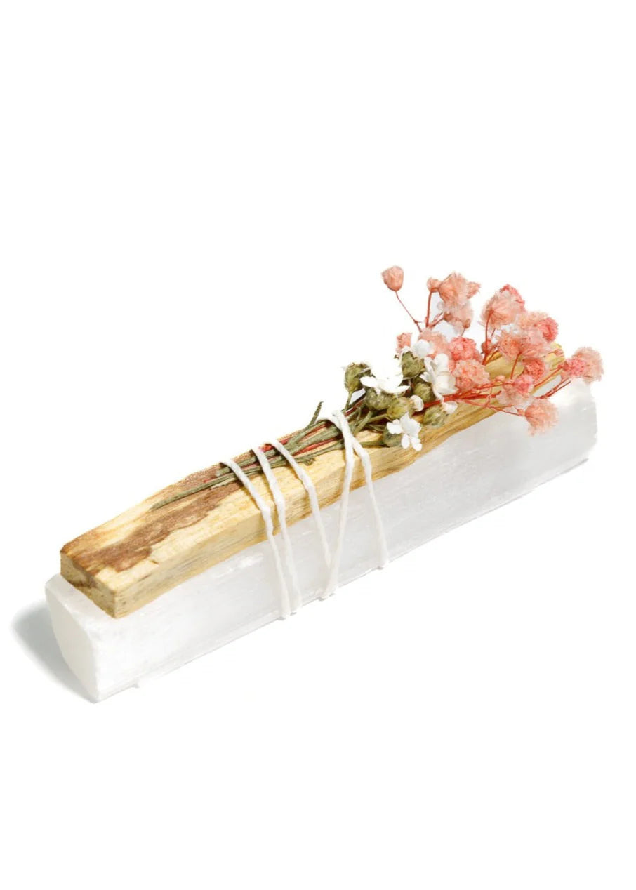 Palo Santo with Selenite