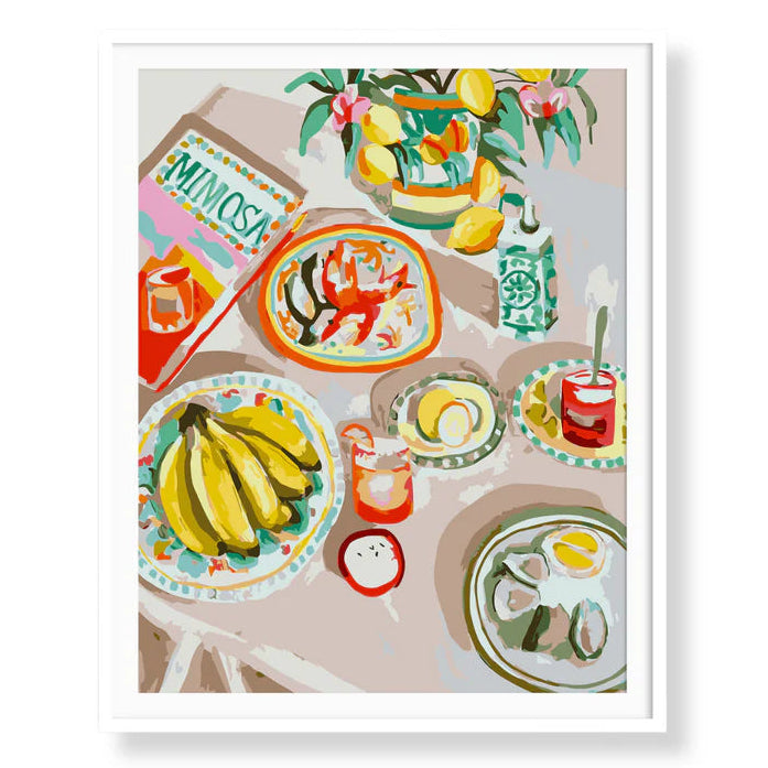 The One With the Prawns (Rolled) Paint by Numbers Kit