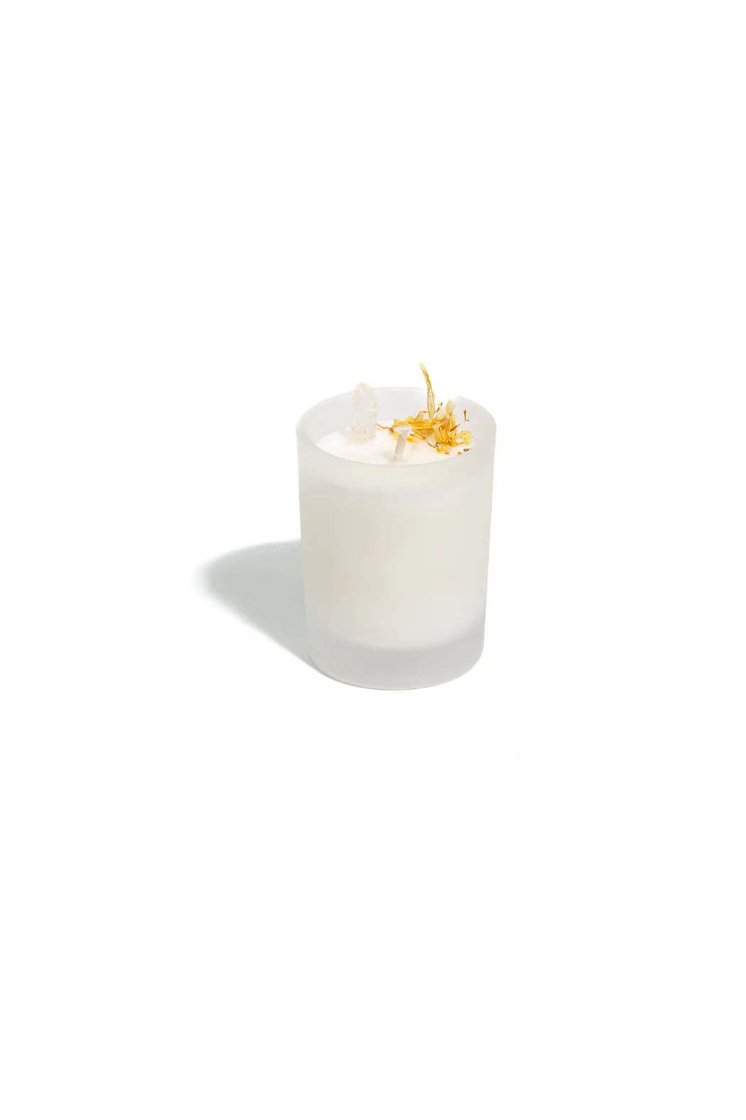 Salted Light – Caramel + Clear Quartz Candle